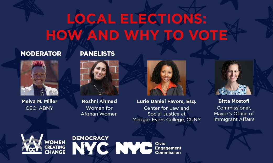 Local Elections: A Panel on How and Why to Vote