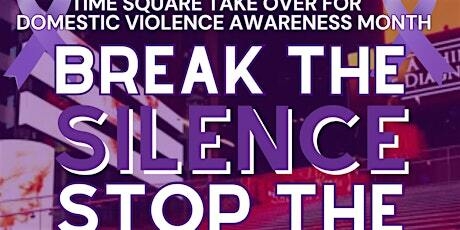 Domestic Violence Awareness Month Time Square Take Over