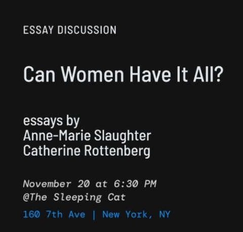 Women in STEM Essay Series: Can Women Have It All?