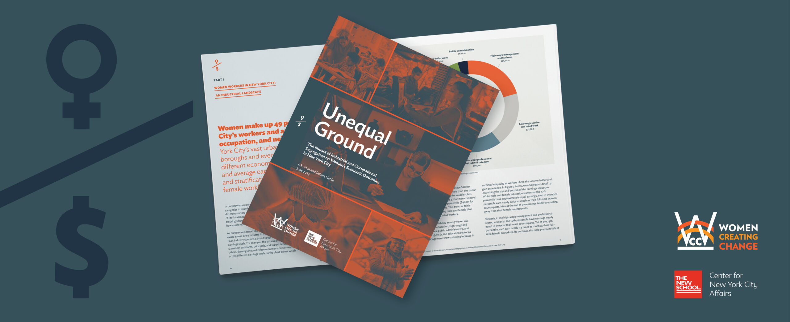 Read WCC's New Report: Unequal Ground | Learn more about factors that lead to gender pay disparity and recommendations to resolve inequity.